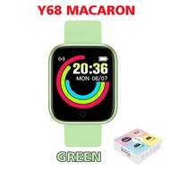 Smartwacth Y68S Macaron Jam Tangan Pintar Sleep Monitoring Smart Watch Y68