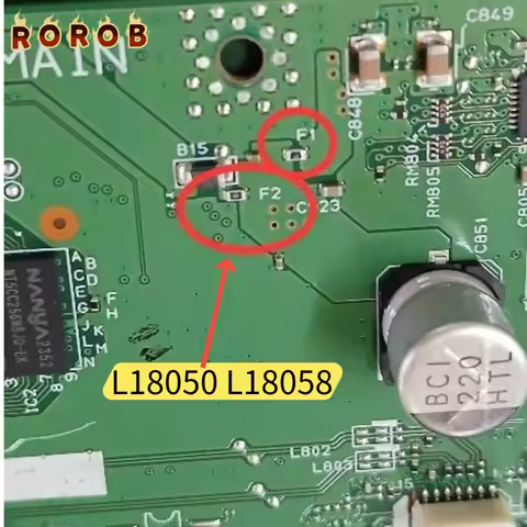 F1 F2 Fuse for EPSON L18050 L18058 Printer, Printer Main Board Fuse