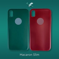 Case MACARON Plain SLIM CASE IPHONE X IPHONE XS IPHONE XR