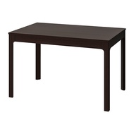 EKEDALEN 延伸桌, 深棕色, 120/180x80 公分