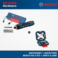BOSCH [Buddle] Go 3 Kit - 06019H2281 + BOSCH 34pcs X-Line - 2607017405