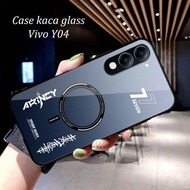 HP Case glasshp for VIVO Y04 - Y04 Mobile Phone Case - Softcase Protectivehp Y04 -A167