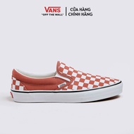Giày Vans Slip-On COLOR THEORY CHECKERBOARD AUBURN - VN000D03C9J