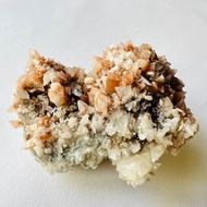 大冶羽毛方解石 牛16 原礦水晶礦標寶石 吸引力法則 顯化脈輪高頻