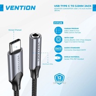 Vention USB Type C to 3.5mm Jack Adapter Converter USB-C to Aux Audio - BGM