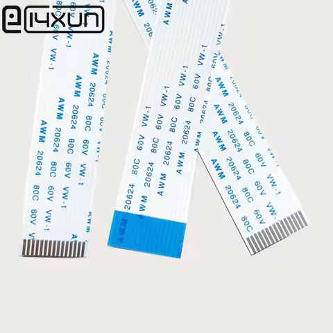 1pcs 15P FFC FPC Flexible Flat Cable 0.5mm / 1.0mm Pitch 15Pin Type A / B Length 50mm 80mm 120mm 100