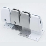 [szluzhen3gv] Partition Bracket Clamp Clip Desk Divider Cubicle Clip Panel Shelf Support Aluminium A