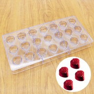 Bonbon chocolate mold strawberry model