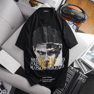 Oversize unisex fashion t-shirt, quality print, genuine 2-way cotton fabric AT911