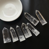 [Rough Stone] Blue Needle Stone/Blue Needle White Crystal Crystal Column
