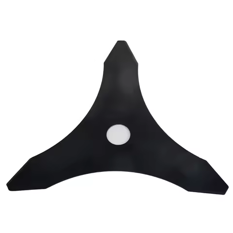 Universal 10" x 3T Brush Cutter Blade - 3-Tooth Replacement for Most Straight Shaft Trimmers, Lawn C