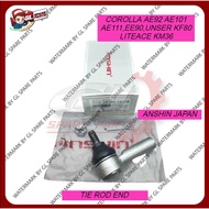 (ANSHIN JAPAN) TIE ROD END (SET) TOYOTA COROLLA AE92 AE101 AE111 EE80 / LITEACE KM36 / UNSER KF80