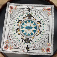 Mùa Hè Thẻ Bài Tarot Fate Lover Series Nữ Lụa Vuông Khăn In Hình Vuông S Carat Đa Năng Nhỏ Khăn Lụa