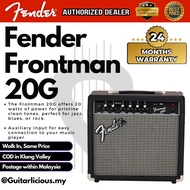 Fender Frontman 20G Guitar with Overdrive Combo Amplifier ( 20watts / Fender 20 / Frontman 20 )