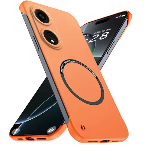 Magnetic Slim for OPPO A1 Pro Reno8 T A1Pro Reno 8T 5G Frameless Phone Cases Matte Anti-Scratch Hard