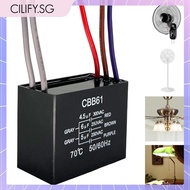 [Cilify.sg] Fan Speed Control Switch Ceiling Fan Capacitor 5 Wire 250V Fan Pull Chain Switch