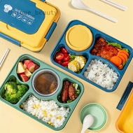 DB 4/5 Compartment Lunch Box With Small Bowl Bento Box Leakproof Microwae Heating Portable Lunch Boxes