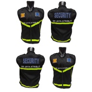 HITAM Security Vest Security Vest Security Vest Thick Vest Black Vest