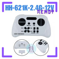 RECEIVER REMOT HH-621K-2.4G-12V 7P 4P MOBIL MAINAN AKI ANAK REMOT CONTROL MODUL PCB IC REMOT CONTROL