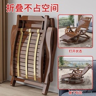 Kerusi Kerusi Buluh untuk Dewasa, Kerusi Sejuk Kegunaan Rumah, Kerusi Goyang Lipat Balkoni Warga Ema