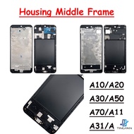 Front Housing LCD Display Frame For Samsung A71 A10 A51 A20 A31 A30 A21S A50 A11 A70 Housing Middle 