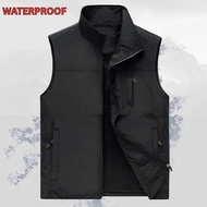 Windproof Touring Parachute Vest Waterproof Material Men's and Women's Vest Body Vest Office Field C