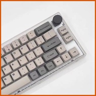 ▯ ➶ ⊙ 【Ready stock】MK66 Pro Kit Mechanical Keyboard White Cover Transparent Frame for Keyboard DIY