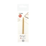 Tulip Crochet Hook "Carry C" Fine Interchangeable Bamboo Circular Needle Single Shaft Size 2 CCJA-75