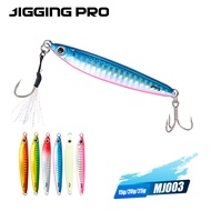 Shore Jigging 15g 20g 25g Micro Light Jigging Lures Saltwater Long Cast Metal Jig Fast Jig Slow Jig 