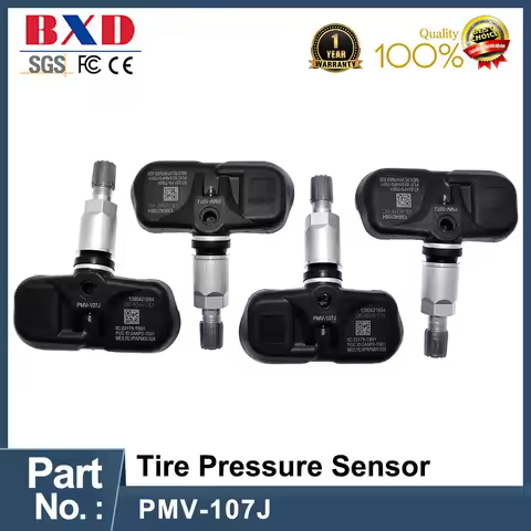 1/4/8PCS Tire Pressure Monitoring Sensors PMV-107J 42607-33021 315Mhz Pre-Programmed For Toyota RAV4
