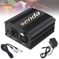Senda 48V Phantom Power For BM 800 Condenser Microphone With 2M XLR Audio Cable for Microphone/MS