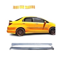 Ready Stock Honda City 2003~2008 Modulo Pu Side Skirt BodyKit City Skirt Tepi (2Pcs/Set) Material Pu