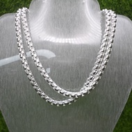 (DQ110) S9999 Sterling Silver Necklaces S9999 纯银项链