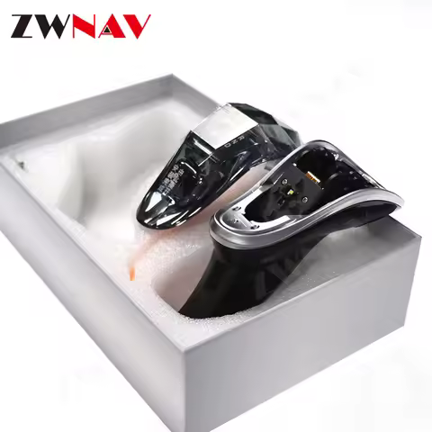 ZWNAV Wholesale New Design Crystal Gear Lever Glass Handle Gear Shift Knob for porsche cayenne