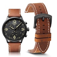 1853 Speedy Tissot Original Genuine Leather Watch Strap For Men T116617a Black Brown Canvas Leat