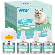 Penyebar Feromon Penenang Kucing 4 dalam 1 Kit Penyebar Feromon Penenang Kucing Mengurangkan Keresah