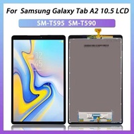 หน้าจอ LCD สำหรับ Samsung Galaxy Tab A2 T590 T595 SM-T595 SM-T590จอแสดงผล LCD Touch Screen Digitizer