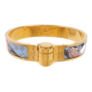 HERMES 金屬/琺瑯Charniere Bracelet手鐲