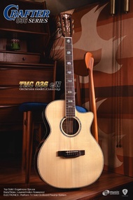 กีตาร์โปร่งไฟฟ้า CRAFTER TMC 036E / N / BAG