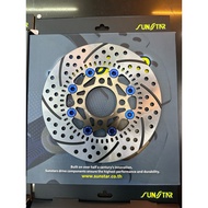 จานSunstarแท้ Giorno ABS/CBSขนาด 220และ190mm