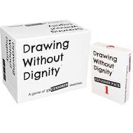 DRAWING WITHOUT DIGNITY No DIGNITY Painting European American Board Game Card