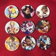 [Badge] Pokemon Character Badges/Pin, Pokémon Pokémon Pokémon Badge Brooch Badge Badge, Ash Acerola 