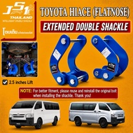 Toyota Hiace (Flatnose) JS1 Extended Comfort Shackle 2.5" Quick Lift Made