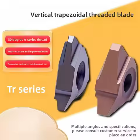 1pcs Vertical TR Thread Trapezoidal 30-degree Inserts 16VER 22VER VNR 1.5TR 2.0TR 3.0TR 4.0TR 5.0TR 