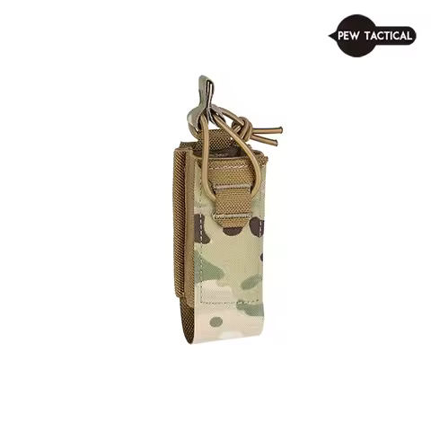 PEW Molle TACTICAL 9MM SINGLE PISTOL MAG POUCH Airsoft Gun Accessories Ammo Pouch Tactical Equipment