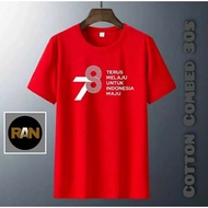T-shirt 78th anniversary of Indonesia Merdeka l 78 T-shirt Continued for Advanced Indonesia l 78th I