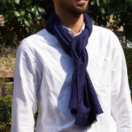 filtango 偷走了西方印花棉布圖案 SARASA NAVY