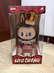 全新未開封正版POP MART The Monsters Labubu Let's Checkmate 皇冠公仔（附有戒指盒） 荃灣交收