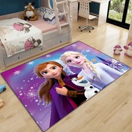 HY&amp; Frozen Carpet Cartoon Children's Room Bedside Blanket Living Room Bedroom Tatami Floor Mat Study Study Table Mat 3X6