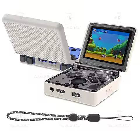 RG35XXSP Protective Case with Lanyard Anti-fall Anti-scratch Anti-slip High Quality White Silicone S